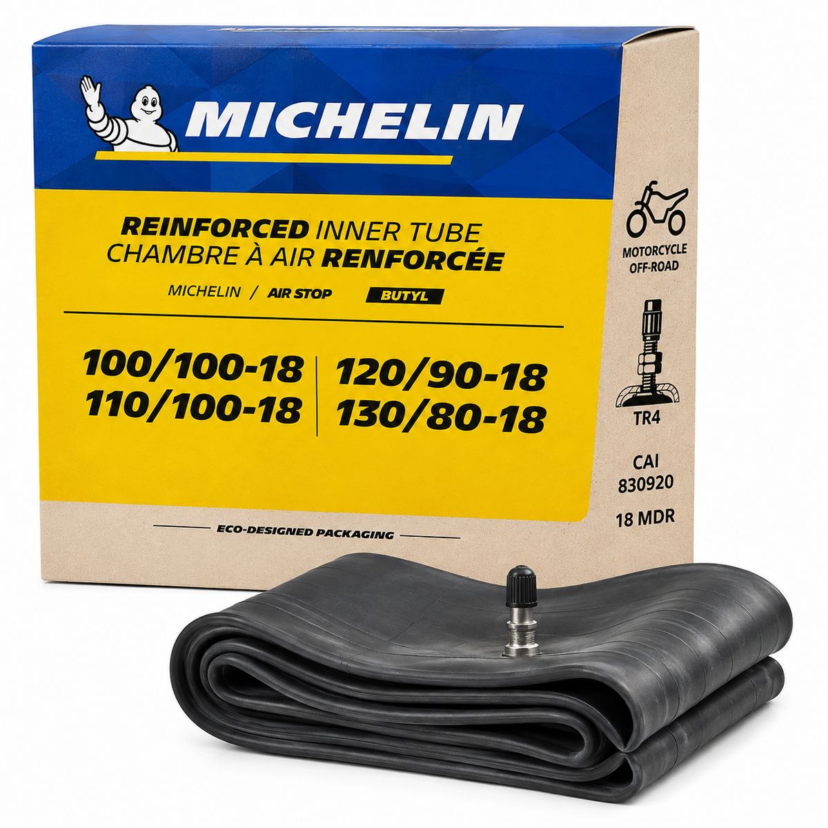 Michelin 18" Heavy Duty 2mm Inner Tube – Trials Enduro MX