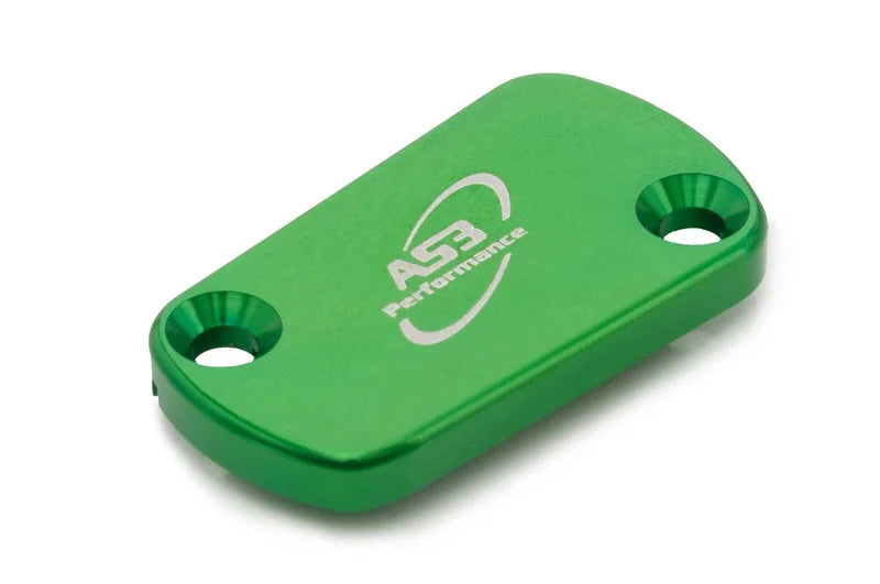 KAWASAKI KX 250 - 450 2019-2026 AS3 CLUTCH RESERVOIR COVER GREEN