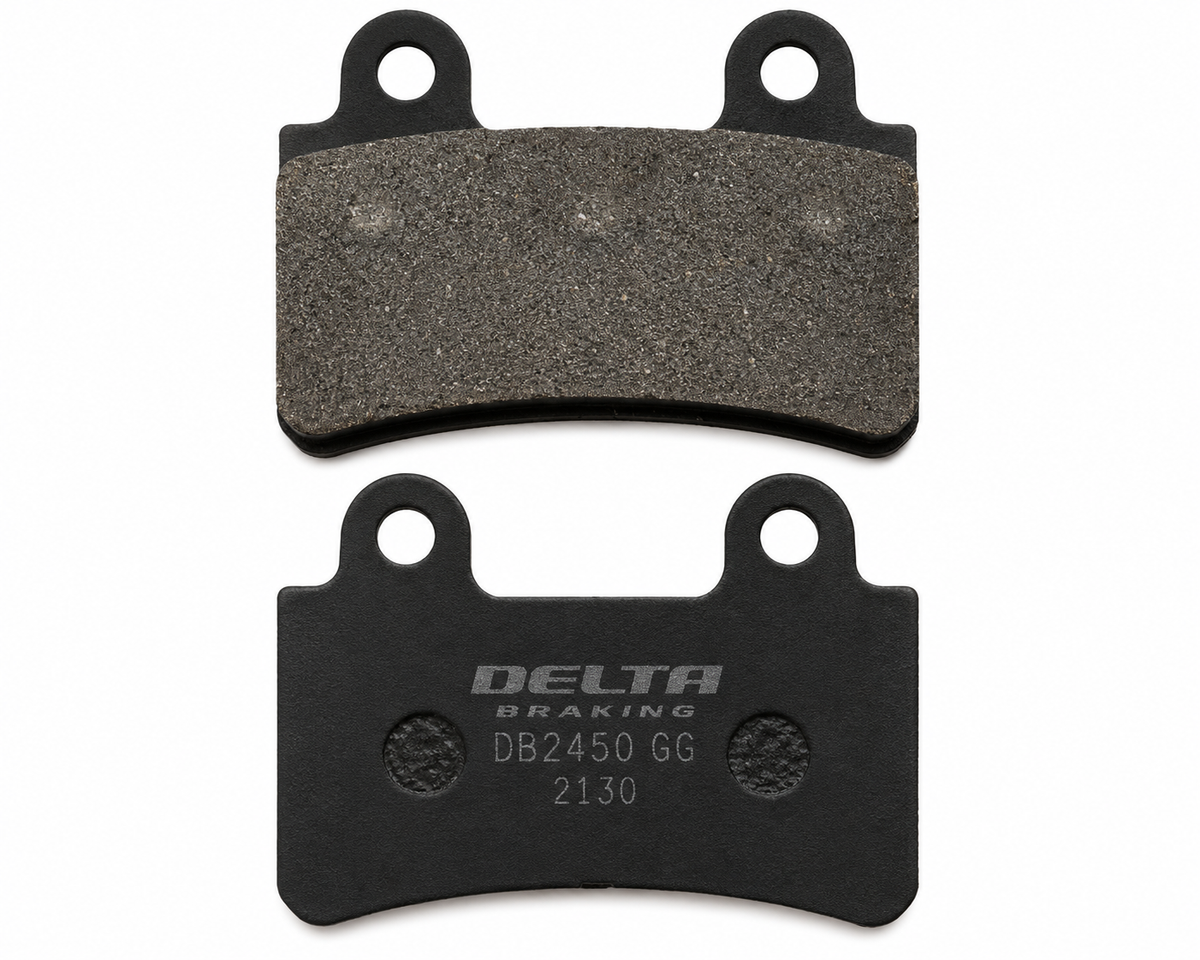 Delta Braking DB2450 GG Semi-Metallic Front Brake Pads – Beta Trials