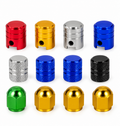 BIKE IT ALLOY MOTORCYCLE VALVE CAPS – VARIOUS COLOURS & STYLES
