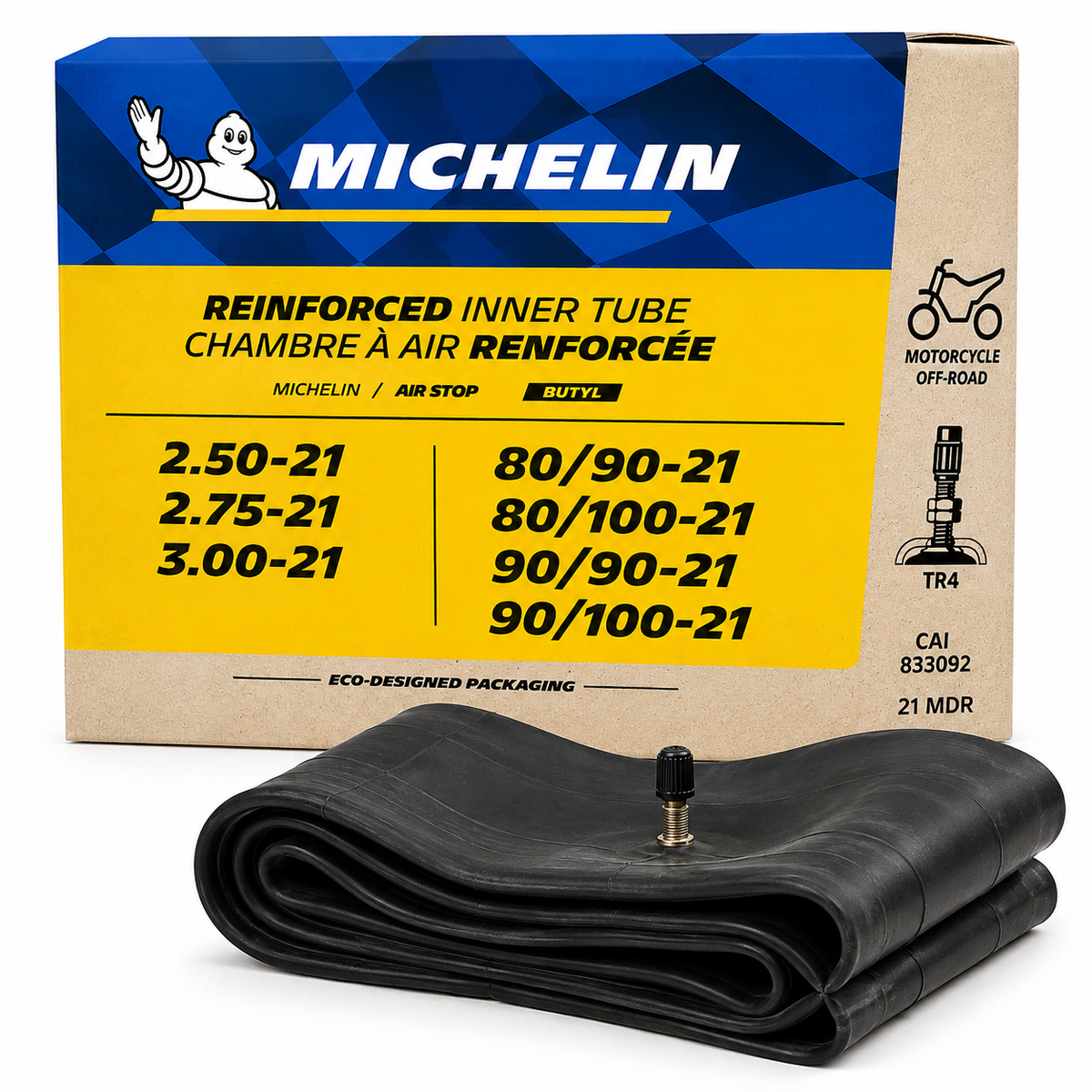 Michelin 21" Heavy Duty 2mm Inner Tube – Trials Enduro MX