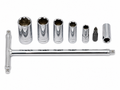 T-BAR SOCKET TOOL SET 6-13MM MOTORCYCLE ENDURO TRIALS