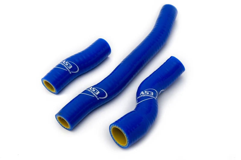 AS3 Husqvarna TE250 TE300 TX300 Silicone Radiator Hoses Blue