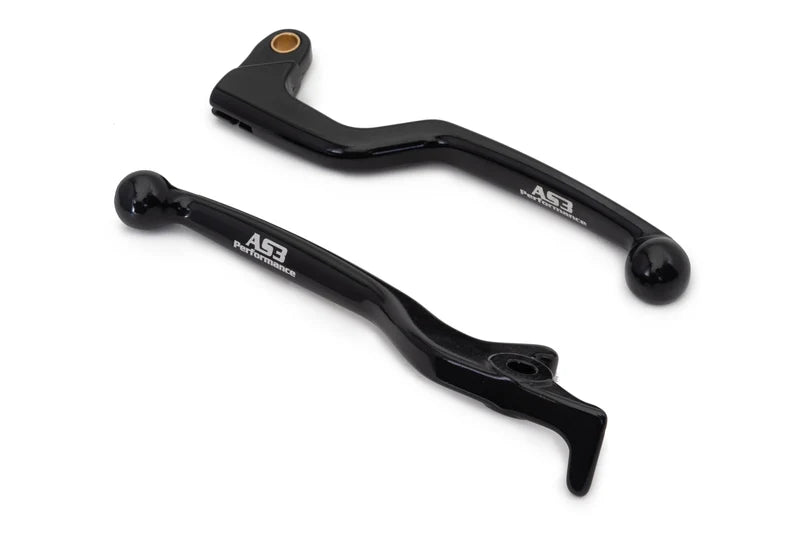 Honda CRF 250L 300L 2012-2024 AS3 Brake & Clutch Lever Set Black