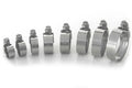 MONTESA COTA 4RT 260 2005-2025 STAINLESS STEEL RADIATOR HOSE CLIP KIT