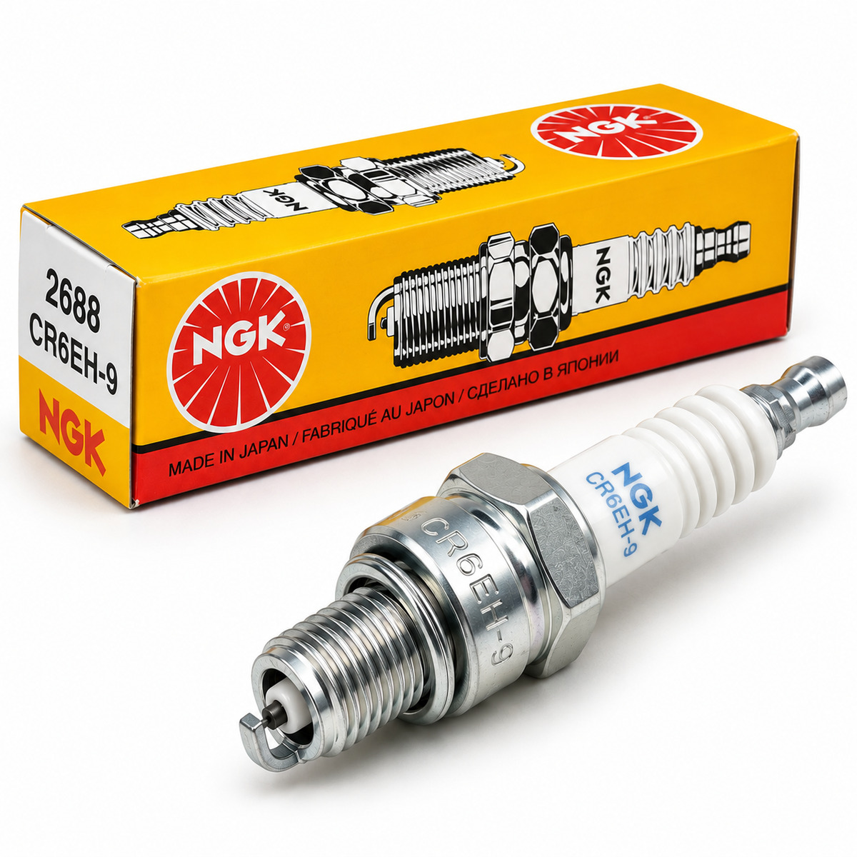 Montesa 4RT 2005-On Spark Plug - NGK CR6EH-9