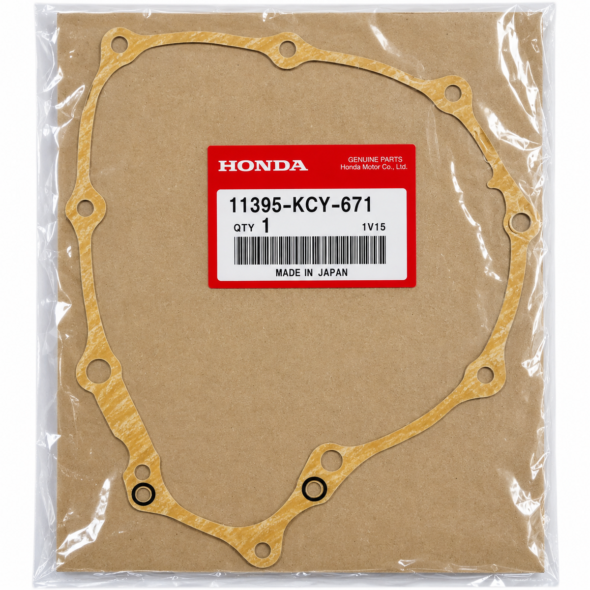 GENUINE HONDA XR400R LEFT COVER GASKET 1996–2004 NOS – 11395-KCY-671