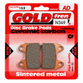 Goldfren 168 AD Sintered Brake Pads Trials