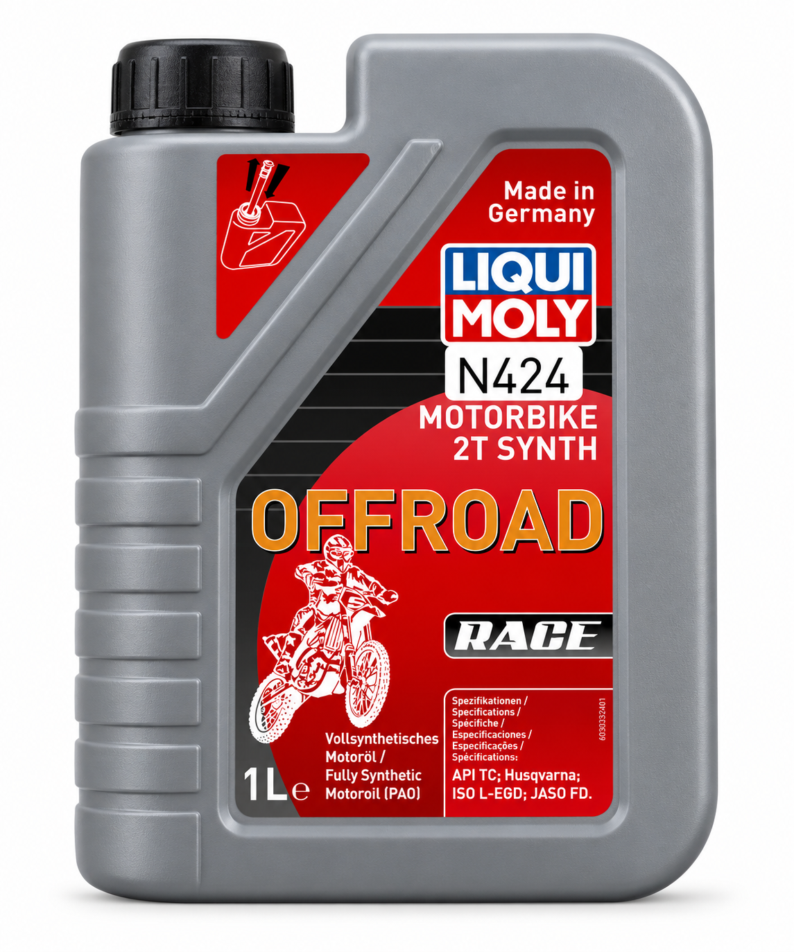 Liqui Moly Motorbike 2T Synth Offroad Race Oil 1L – 3063
