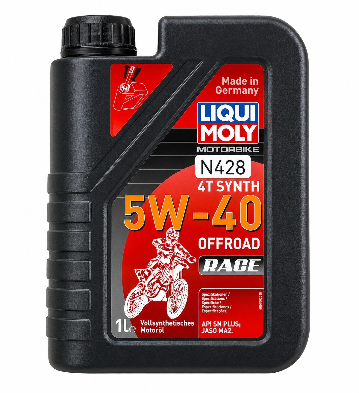 Liqui Moly Motorbike 4T Synth 5W-40 Offroad Race Oil 1L – 3018
