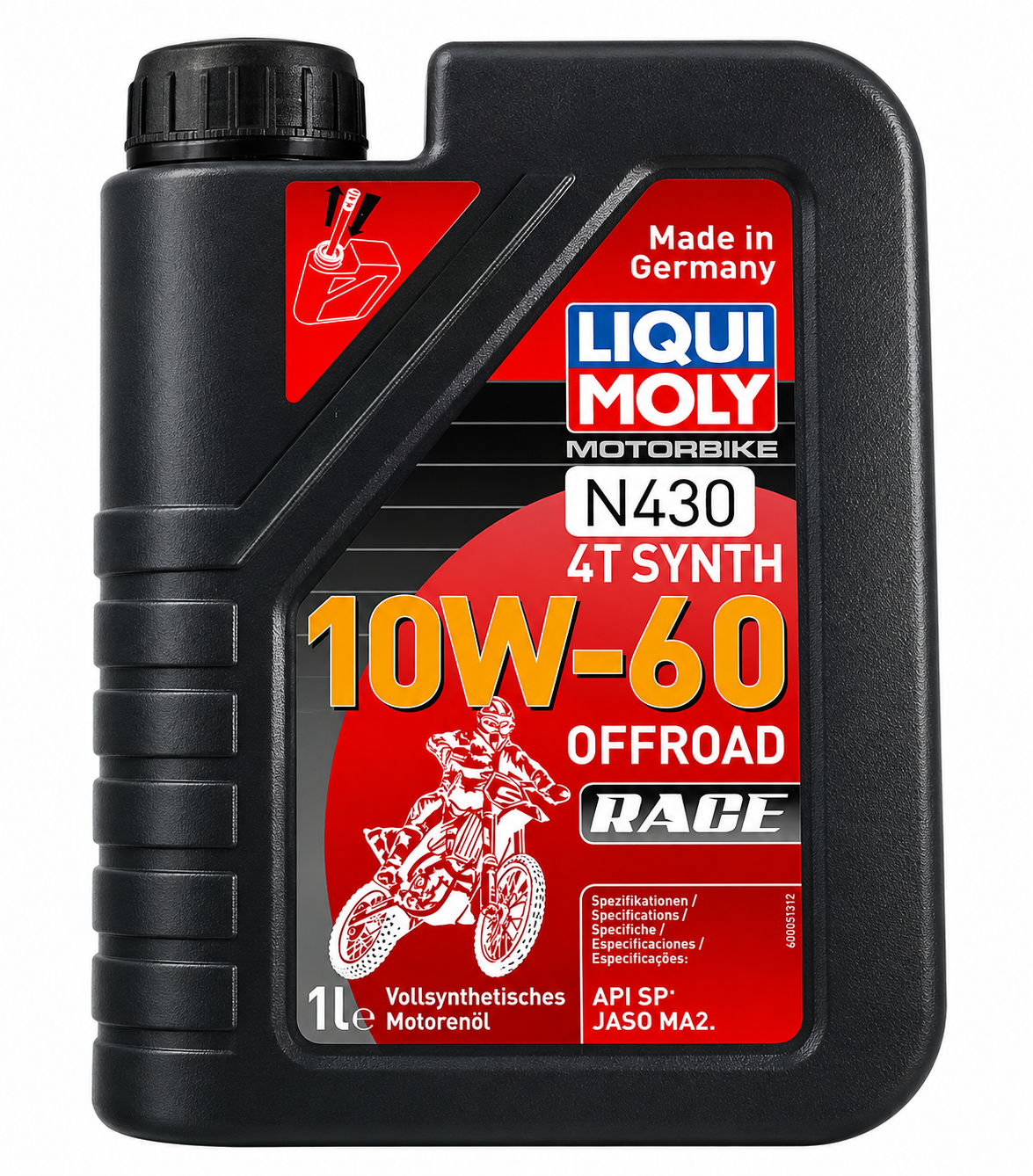 Liqui Moly Motorbike 4T Synth 10W-60 Offroad Race Oil 1L – 3053