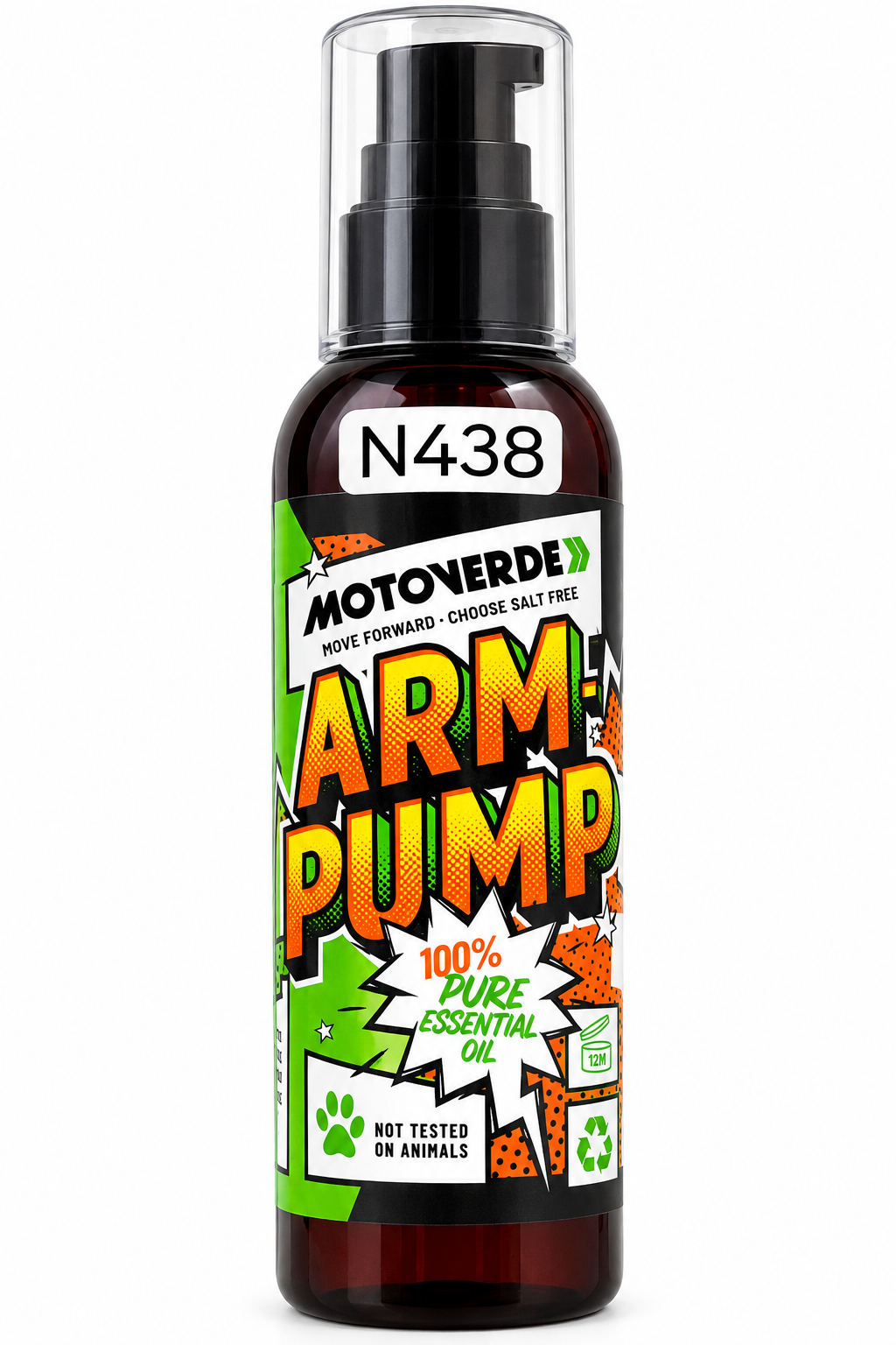 Motoverde Arm-Pump Essential Oil 100ml