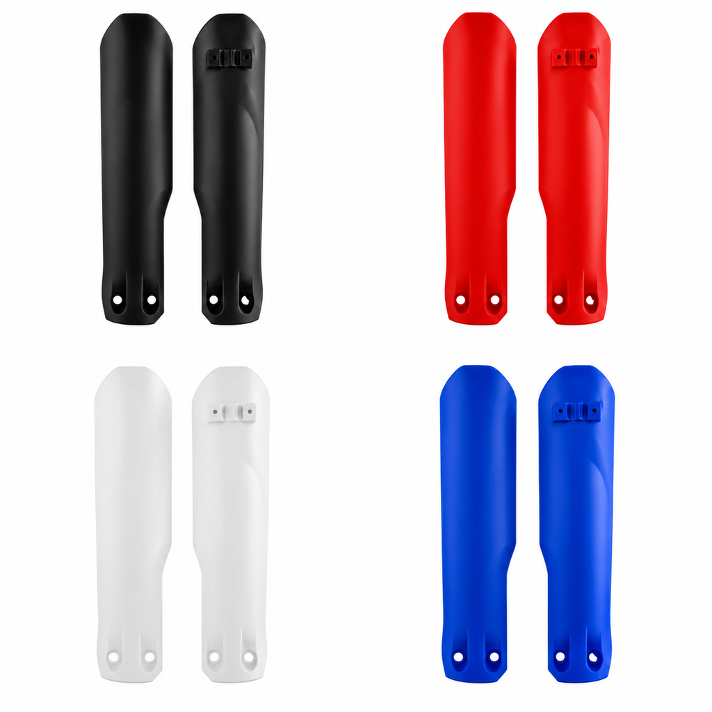 RTech Beta RR X-Pro Fork Protectors 2020–2025 – Black-Red-White-Blue