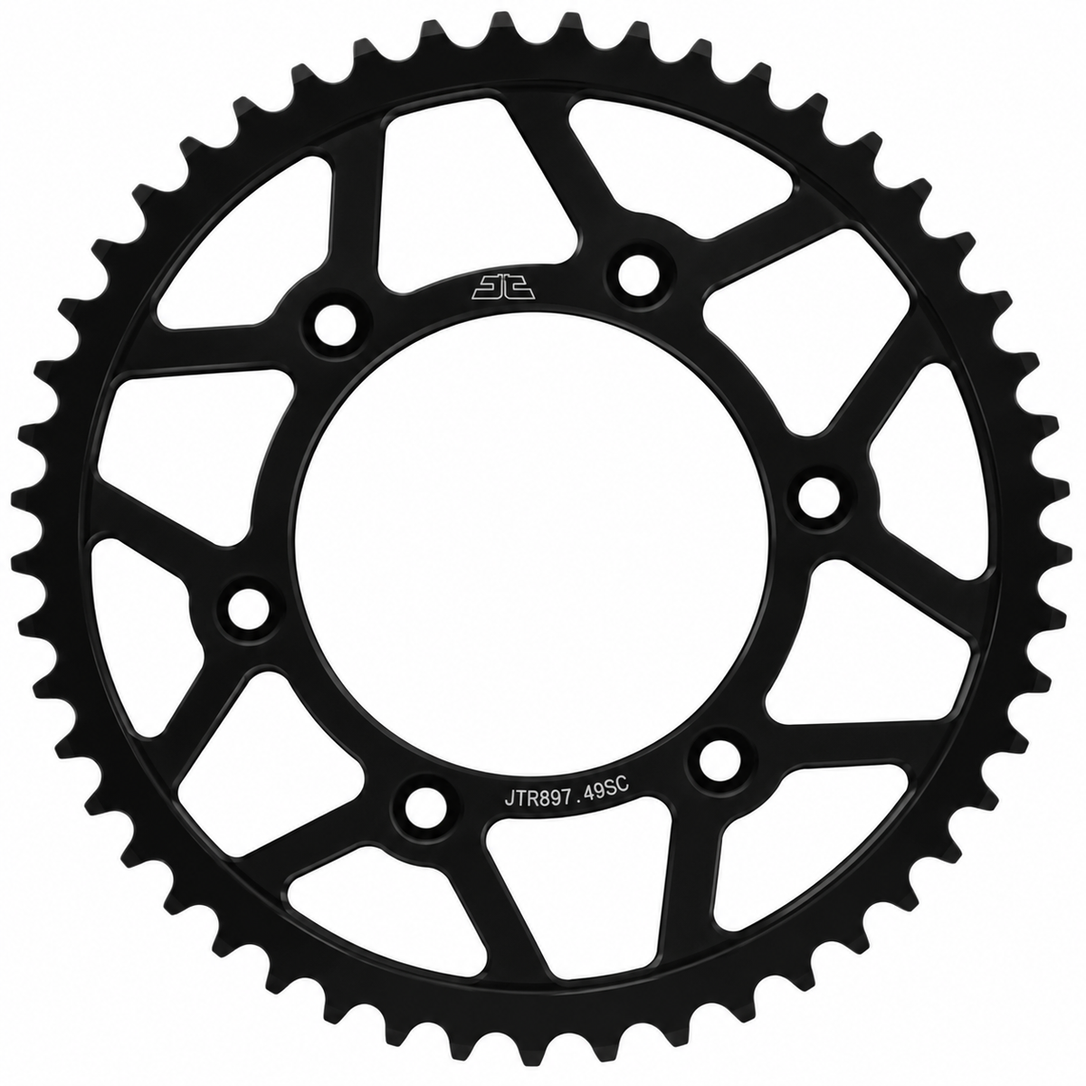 JT 49T Self-Cleaning Steel Rear Sprocket 520 – JTR897.49SC