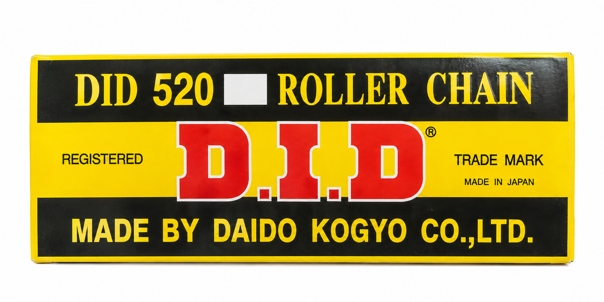 DID 520 Standard Duty Black Drive Chain 104L – RJ Split Link